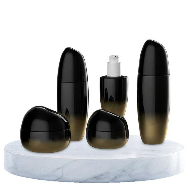 Luxury Empty Glass Cosmetic Packaging Sets 50g 100g 30ml 50ml 100ml 120ml Accept Customized Colors and Printing