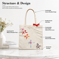 Sac fourre-tout en toile naturelle personnalisé avec logo, poignée longue, ouverture supérieure, patchwork, pour publicité, fabrication OEM, vente en gros