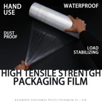 Film étirable industriel en PE souple de qualité alimentaire à haute élasticité et résistance à la traction supérieure pour l'emballage de palettes lourdes et la logistique de sécurisation