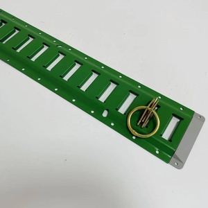 Rail de fixation horizontal E Track TIE-DOWN RAI, revêtement en poudre verte - Product Image 3