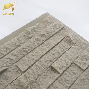 Moule en caoutchouc PU écologique Pierres et briques pour utilisation murale-Conception de marbre artificiel - Product Image 1