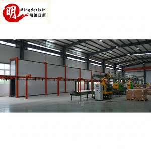 สายพ่นเคลือบผงอัตโนมัติ ระบบเคลือบผงแบบฟลูอิไดซ์เบดสำหรับรั้วตาข่าย คุณภาพเยี่ยม - Product Image 4