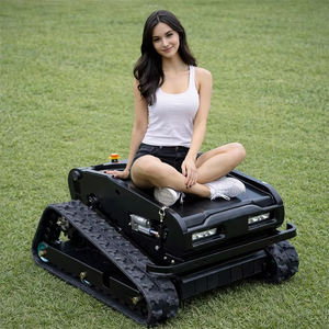Tondeuse à gazon robotisée automatique <span class=keywords><strong>de</strong></span> haute qualité, hauteur <span class=keywords><strong>de</strong></span> coupe réglable, mini-tondeuse robotisée - Product Image 2
