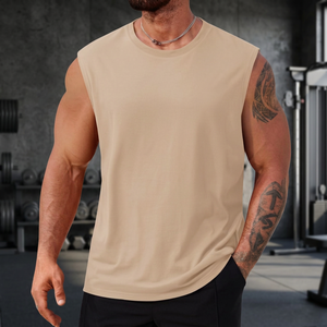 King Mcgreen Star Breathable Knitted Casual Tank <b>Tops</b> Men <b>Fishnet</b> Shiny Muscle <b>Top</b> See Vest Sleeveless Party Nightclub Garment - Product Image 4