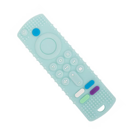 Mainan Gigitan Bayi Silikon Anti Gigitan Tangan Bentuk Remote Control TV Dapat Digigit 0-24 Bulan