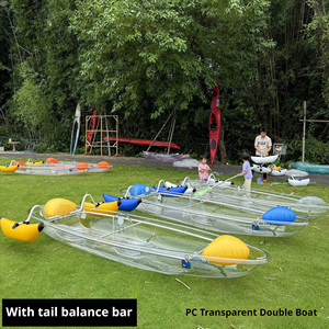 Kayak Transparente de Alta Calidad de 8 mm, Kayak de Policarbonato Transparente para 2 Personas, Canoa Transparente |   Pesca, Turismo, Alquiler, Diviértete - Product Image 5