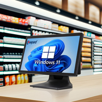 TouchDisplays 18.5 pouces tactile caisses enregistreuses machine pour supermarché restaurant détail café