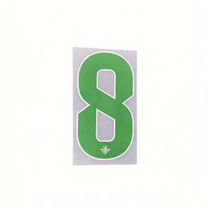 Pegatina Termoadhesiva con Nombre y Número de Jugador <span class=keywords><strong>del</strong></span> Real <span class=keywords><strong>Betis</strong></span> 24-25, Versión Local La Liga - Product Image 1