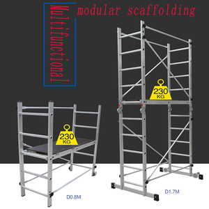 Hot Selling Aluminum Alloy Mobile <strong>Extension</strong> Scaffolding Multifunctional Telescopic Scaffolding <strong>Tower</strong> - Product Image 4