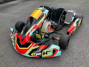 Kart de Carreras de Alto Rendimiento 2025 con Pedal, Unidad de Potencia de 7.0KW, Caja de Cambios de 4 Velocidades, Compatible con Temporizador AIM, Listo para Competir al Aire Libre - Product Image 3