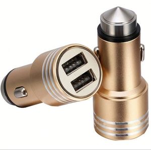 อุปกรณ์ชาร์จในรถยนต์ อะแดปเตอร์ชาร์จในรถยนต์แบบ Dual USB 2 พอร์ต พร้อมหน้าจอแสดงผล สำหรับโทรศัพท์มือถือ - Product Image 1