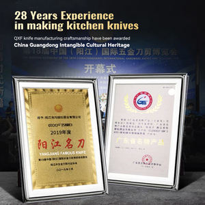 Thiết Kế Cuốn Tiểu Thuyết 8 Inch Thép Không Gỉ Nhà Bếp Khắc Dao Gương Đánh Bóng Hollow Xử Lý Siêu Sắc Nét Thịt Cắt Dao - Product Image 5