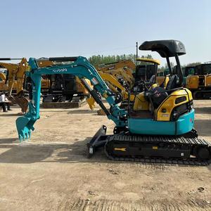 High Quality <b>Used</b> Digger U30 Mini Crawler Excavator 3 Ton Hydraulic Digger Compact Excavation <b>Machine</b> for Construction - Product Image 5