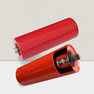 Rouleaux de convoyeur en acier au carbone personnalisés en usine, nouveaux, étanches à la poussière et à l'eau, capacité de charge de 1000 kg, convoyeur à bande minier - Product Image 3