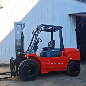 High Performance Used Toyota 5 Ton Forklift, Original Japan Toyota 50 Forklift With Original <b>Paint</b>, Ready For Shipment - Product Image 6