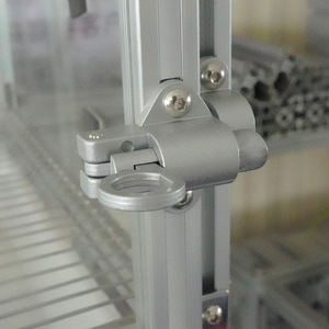 Aluminum Alloy Automatic <b>Spring</b> Bolt Solid <b>Door</b> Window Latch Casement Self Closing Aircraft Type Silver - Product Image 2