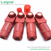 Connecteur d'alimentation solaire haute tension 200A, 1 broche, 8 mm, courant élevé, pour stockage d'énergie de batterie