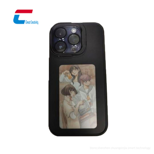 NFC Cuatro colores E-ink Screen Smart NFC Mobile Cell Phone Case NFC E Ink Phone Case para Iphone 12/13/14 - Product Image 3