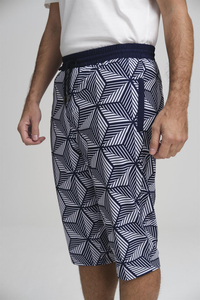 Short <span class=keywords><strong>de</strong></span> plage d'entraînement <span class=keywords><strong>de</strong></span> volleyball pour hommes Short <span class=keywords><strong>de</strong></span> surf imprimé avec poches à cordon <span class=keywords><strong>de</strong></span> serrage pour hommes musulmans - Product Image 4