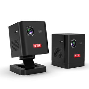 Mini-projecteur DLP portable HD sans fil pour cinéma, films, vidéo, téléphone portable, Wi-Fi, Bluetooth, usage domestique et extérieur, 3D, pour entreprise, vente en gros - Product Image 2