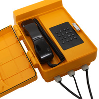 Téléphone analogique étanche IP66, mural, en plastique industriel, pour communication