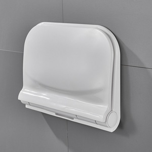 Clearance Sale Wall Mounted Invisible Shower <b>Stool</b> for Elderly Bathroom Use Kitchen & Dining Storage Modern <b>Plastic</b> Design - Product Image 5