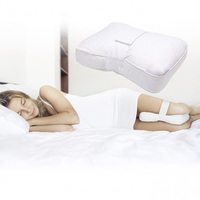 Coussins de genoux portables en fibre de polyester pour dormeurs latéraux, relaxants et réglables, pour le sommeil, l'avion, le camping, l'hôtel - Vente en gros usine