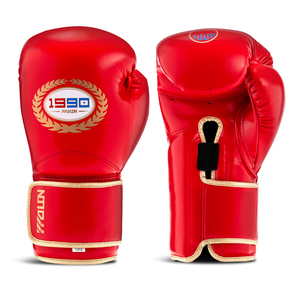 Nuovi <span class=keywords><strong>Guantoni</strong></span> da <span class=keywords><strong>Boxe</strong></span> in Pelle con Lacci di Alta Qualità, Produzione OEM ODM, Logo Personalizzato, 10oz 12oz - Product Image 4