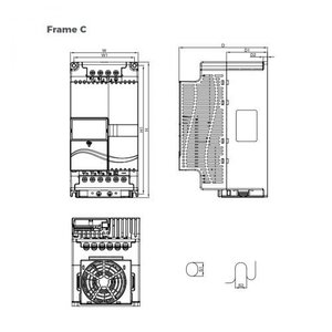 Variateur de fréquence VFD série E, modèle VFD110E43A, 11 kW, 15 CV, 460 V CA, 24 A, en stock – Vente chaude - Product Image 4