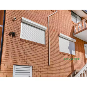 Volets de sécurité gris durables avec télécommande pour les portes à obturateur avancé à usage commercial - Product Image 5