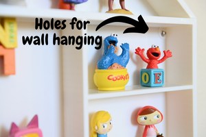 OEM & ODM Tonie <b>Toy</b> <b>Chest</b> Organizer House-Shaped Storage with Tonie Base/Speaker Holder Display Shelf - Product Image 5