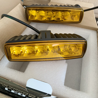 Nouvelle barre lumineuse de travail LED SMD 3030 DC 12-80V 18W, phare de conduite en aluminium de 6 pouces pour 4x4, VTT, UTV, SUV, camion, moto