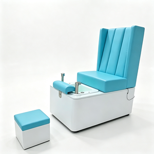 Fauteuil de spa pour les pieds, fauteuil de manucure et pédicure, fauteuil de massage des pieds pour salon de beauté avec bassin pour les pieds, tabouret mobile pour salon de manucure et spa - Product Image 5