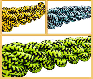 Toptan çiğnemek ısırık dayanıklı Pet köpek için ip oyuncak - Product Image 3