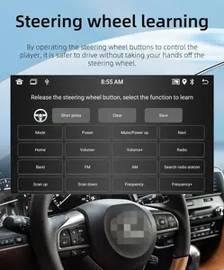 Autoradio Android 2 Din con Schermo Tattile per Ford Focus/2 Mondeo/S/C/MAX/Kuga/Fiesta/Galaxy/Transit Navigatore GPS da 7'' con Mappe 3D - Product Image 5