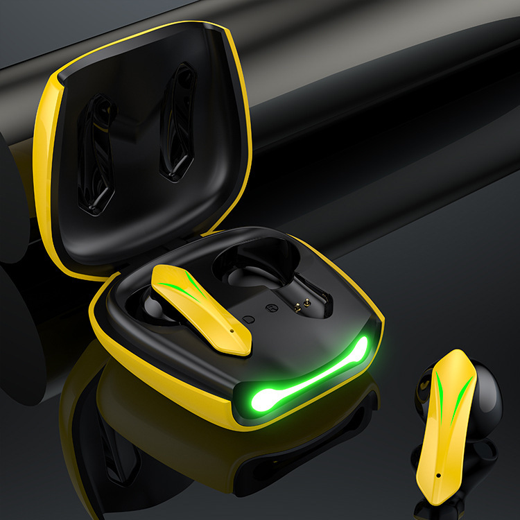Leadingplus OEM HIFI стерео E-sports Bluetooth 5,2 беспроводные наушники-вкладыши с подсветкой