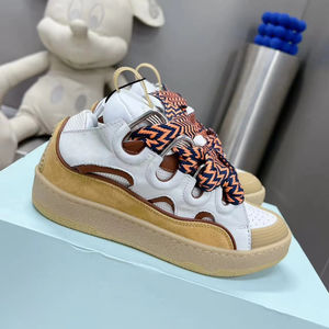 Chaussures de créateur personnalisées de haute qualité 2024, baskets confortables à lacets, chaussures de sport, baskets Lanvines - Product Image 3