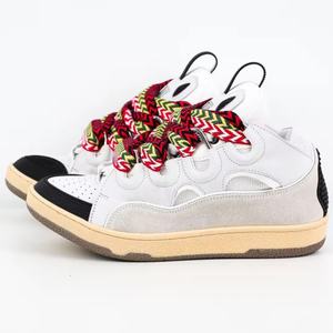 Famous Brand Private Customized High End Luxury Lace-Up Sport <b>Shoes</b> High Quality Unisex Fashion Trend Genuine Leather Shock - Product Image 1