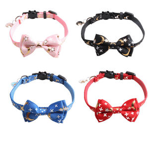 <span class=keywords><strong>Collar</strong></span> personalizado de Navidad para gato, lazo de moda de lujo, nuevo estilo, gran oferta - Product Image 1