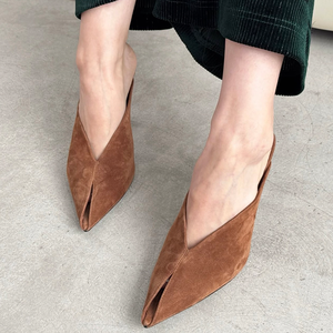 Scarpe Eleganti per Banchetti e Ufficio con Tacco Alto e Punta Affusolata, Tendenza Moda Estiva e Autunnale - Product Image 4