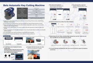 Bán nóng máy cắt chìa khóa ô tô kukai 12000 + vòng/phút tốc độ trục chính 150W Công suất chính xác cao xy/Z trục cung cấp thợ khóa - Product Image 6