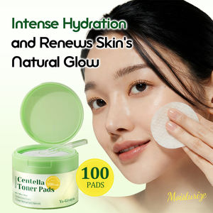 OEM/ODM Utilisation quotidienne CICA + PHA Tampons tonifiants pour le visage en <span class=keywords><strong>coton</strong></span> apaisants |   Exfoliation douce, hydratation, apaisement, soulagement, tous types de peau - Product Image 3