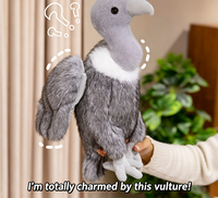 Peluche personnalisée mignonne en forme de vautour, jouet en peluche doux, cadeau Kawaii pour la Saint-Valentin, décoration de chambre, vente en gros, OEM, ODM personnalisés
