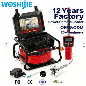 10.1Inch Hd Touchscreen 512Hz Sonde/Zender Riool Afvoer Endoscoop 16Gb Kaart Video Audio Opname Pijp <span class=keywords><strong>Camera</strong></span> Inspectie - Product Image 1