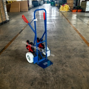 Carro de mano de alta calidad para trabajo pesado con rueda sólida de PU de 10 pulgadas Fácil de subir el carro de la escalera - Product Image 3