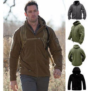 <span class=keywords><strong>Veste</strong></span> Tactique <span class=keywords><strong>Polaire</strong></span> Personnalisée pour <span class=keywords><strong>Homme</strong></span>, Respirante et Thermique, <span class=keywords><strong>Veste</strong></span> Chaude d'Hiver avec Capuche - Product Image 5