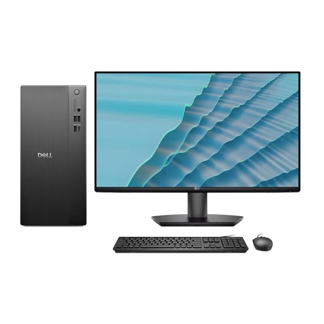 Brand New Dells ECT1250 Tower Desktop Computer 12th I3/i5/i7 DDR5 RAM NVMe SSD+HDD with 27 in Monitor High Business Office PC