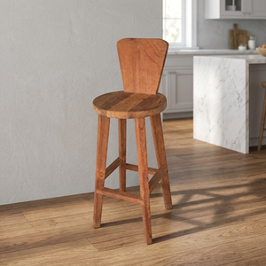 Latest Design Indonesia Natural Home Living Furniture and Decoration Aloha Recycled Wood Kitchen Outdoor Dining Bar High <b>Stool</b> - Product Image 3