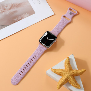 Cinturino in Silicone inciso al Laser per orologio <span class=keywords><strong>apple</strong></span> <span class=keywords><strong>Watch</strong></span> personalizzato 38 40 41mm 42 <span class=keywords><strong>44</strong></span> 45 49mm - Product Image 6