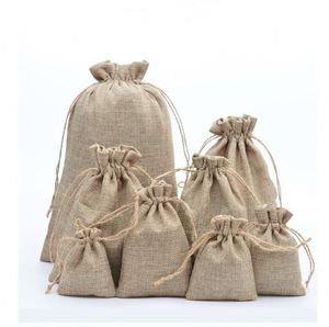 Sacs à perruques Linna personnalisables 10*14cm en lin satiné réutilisable avec cordon de serrage, pour le dépoussiérage, l'embossage, les courses et l'usage domestique - Product Image 2